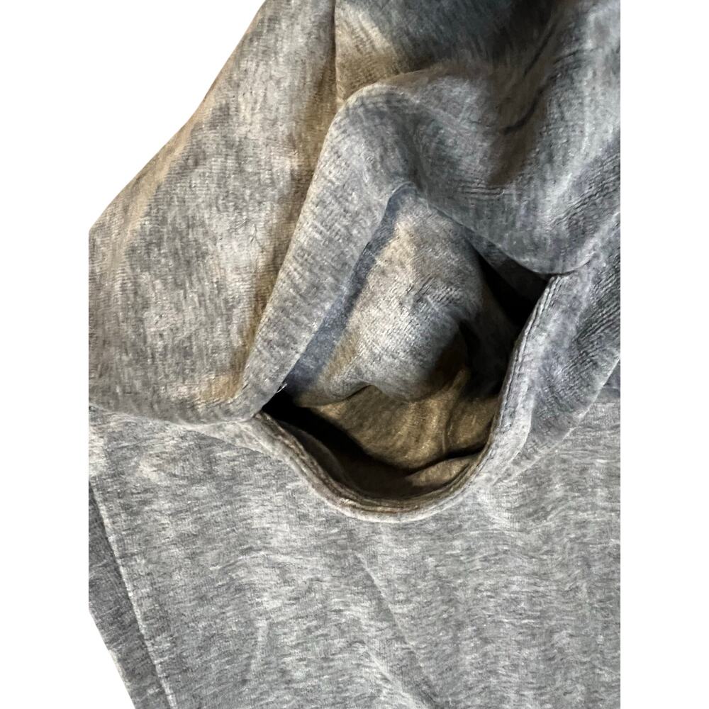 NWOT Feel Good Store Gray Velour Lounge Set 2PC Cowl Neck Top Pants Women’s L - Picture 8 of 8